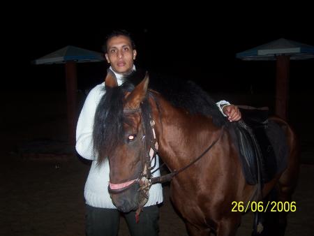 Damien et moi a la plage